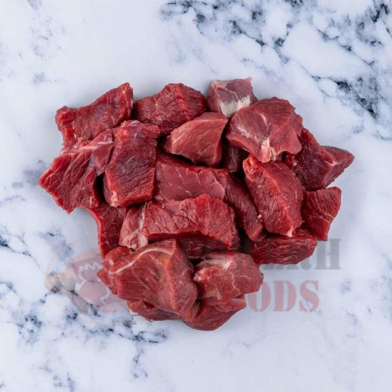 Diced mutton